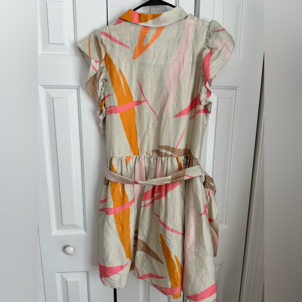 Colorful Abstract Print Dress - Picture 4 of 6